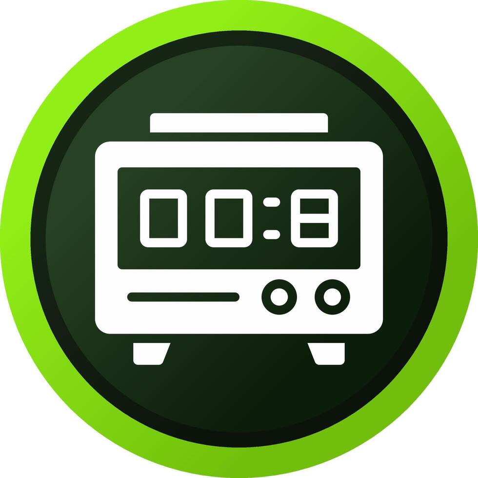 Digital Stopwatch Creative Icon Design vector