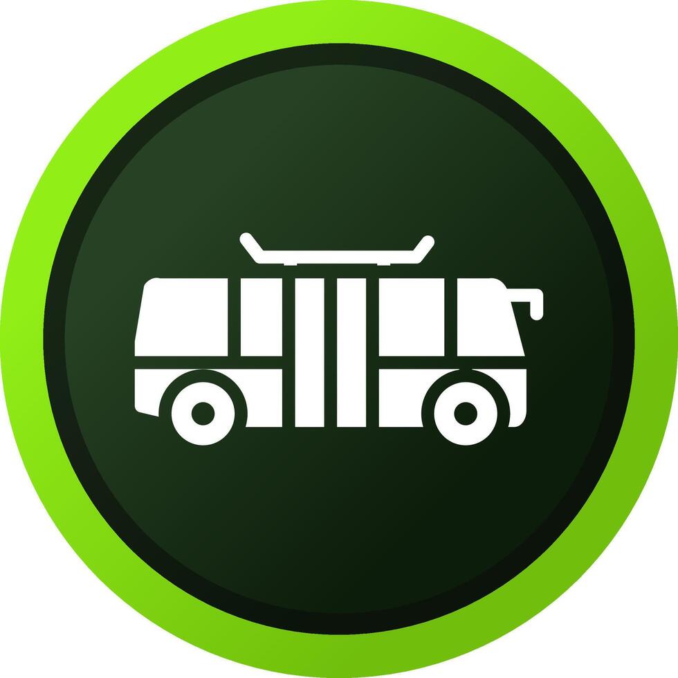 diseño de icono creativo de autobús vector