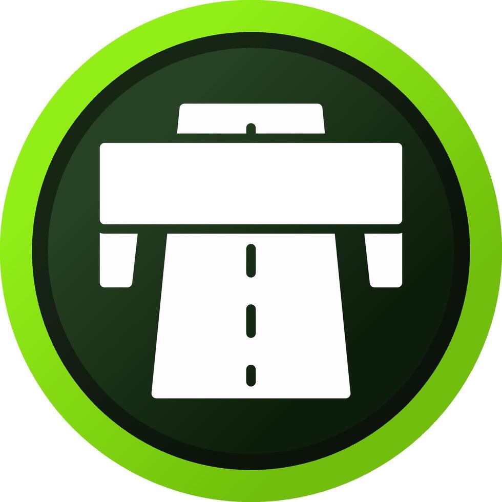 Motorway Creative Icon Design vector