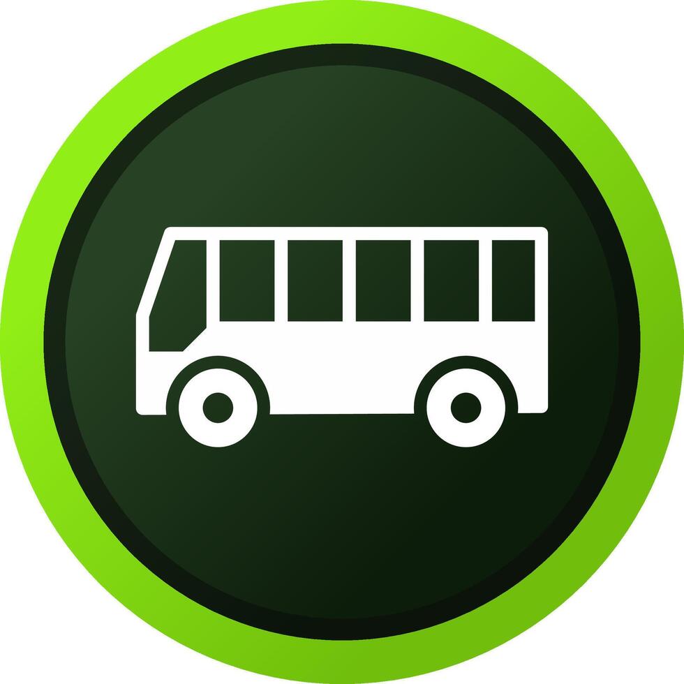 diseño de icono creativo de autobús vector