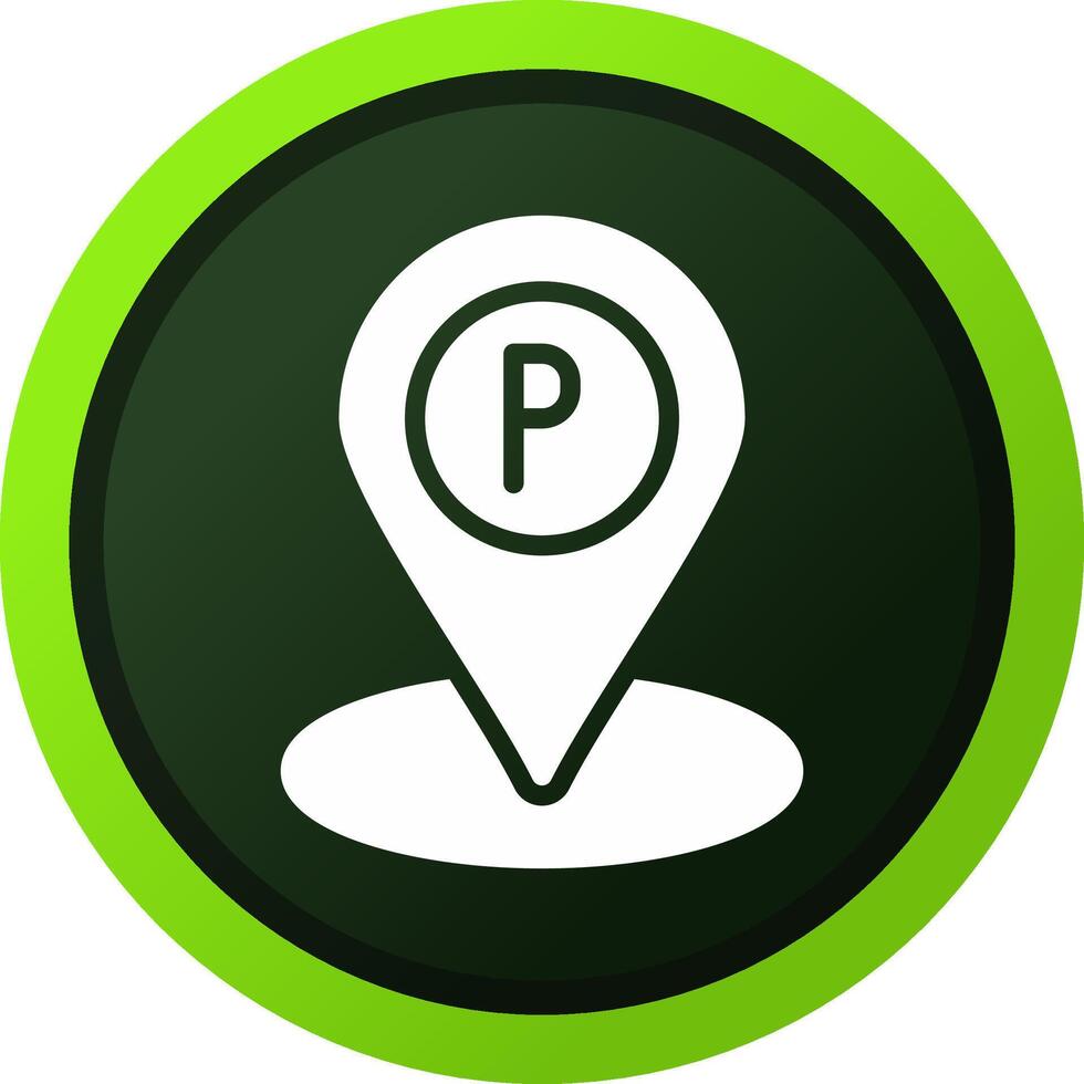 Parking Creative Icon Design vector