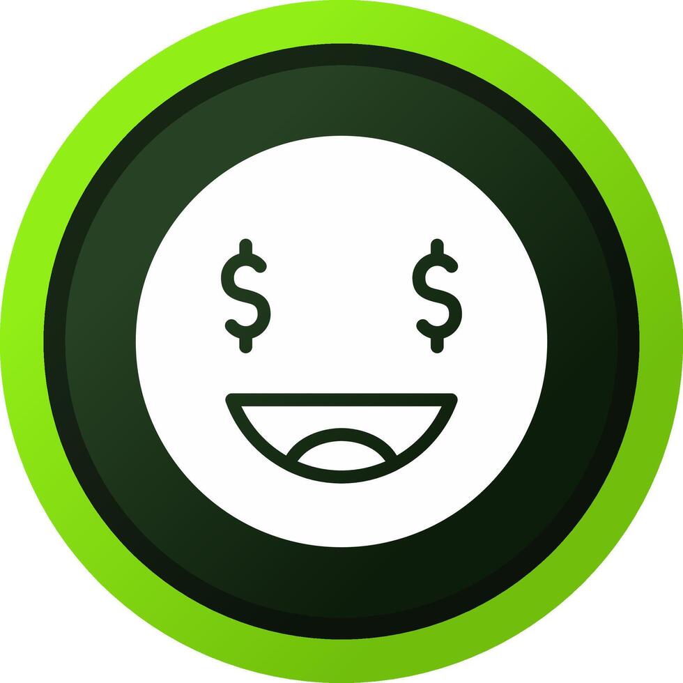 Greedy Creative Icon Design vector