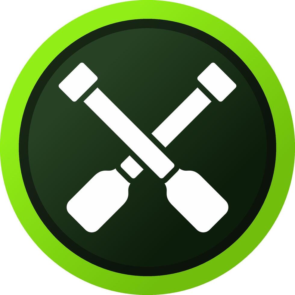 Rowing Creative Icon Design vector
