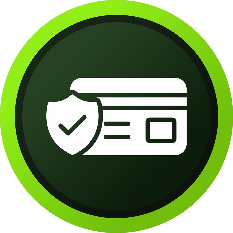 Payment Security Creative Icon Design vector