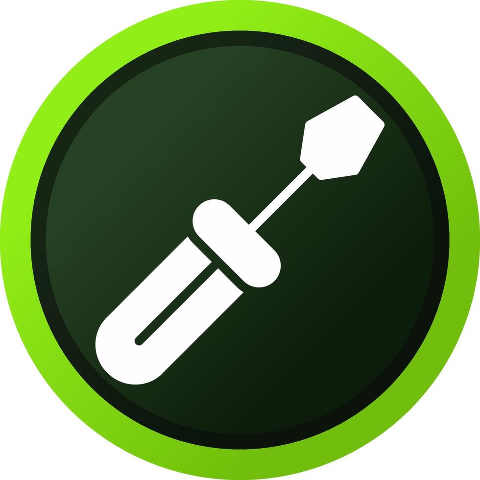 Screwdriver Creative Icon Design vector