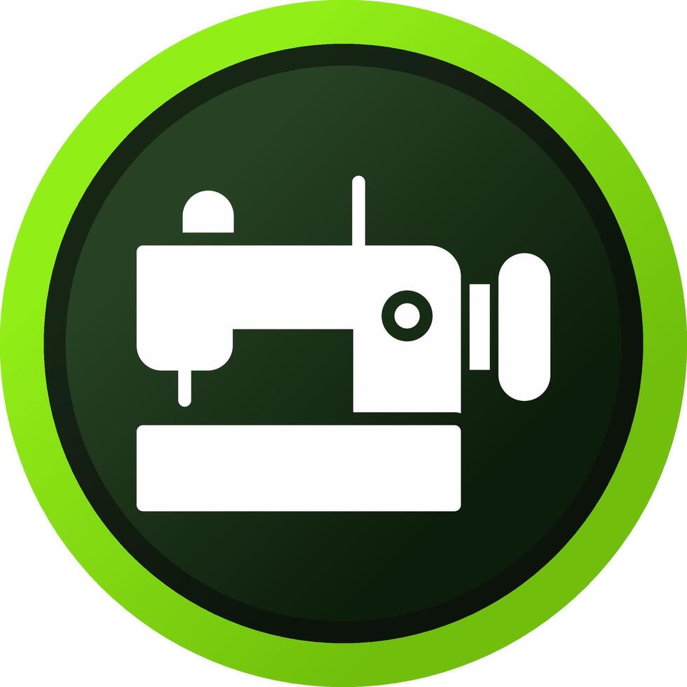 Sewing Machine Creative Icon Design vector