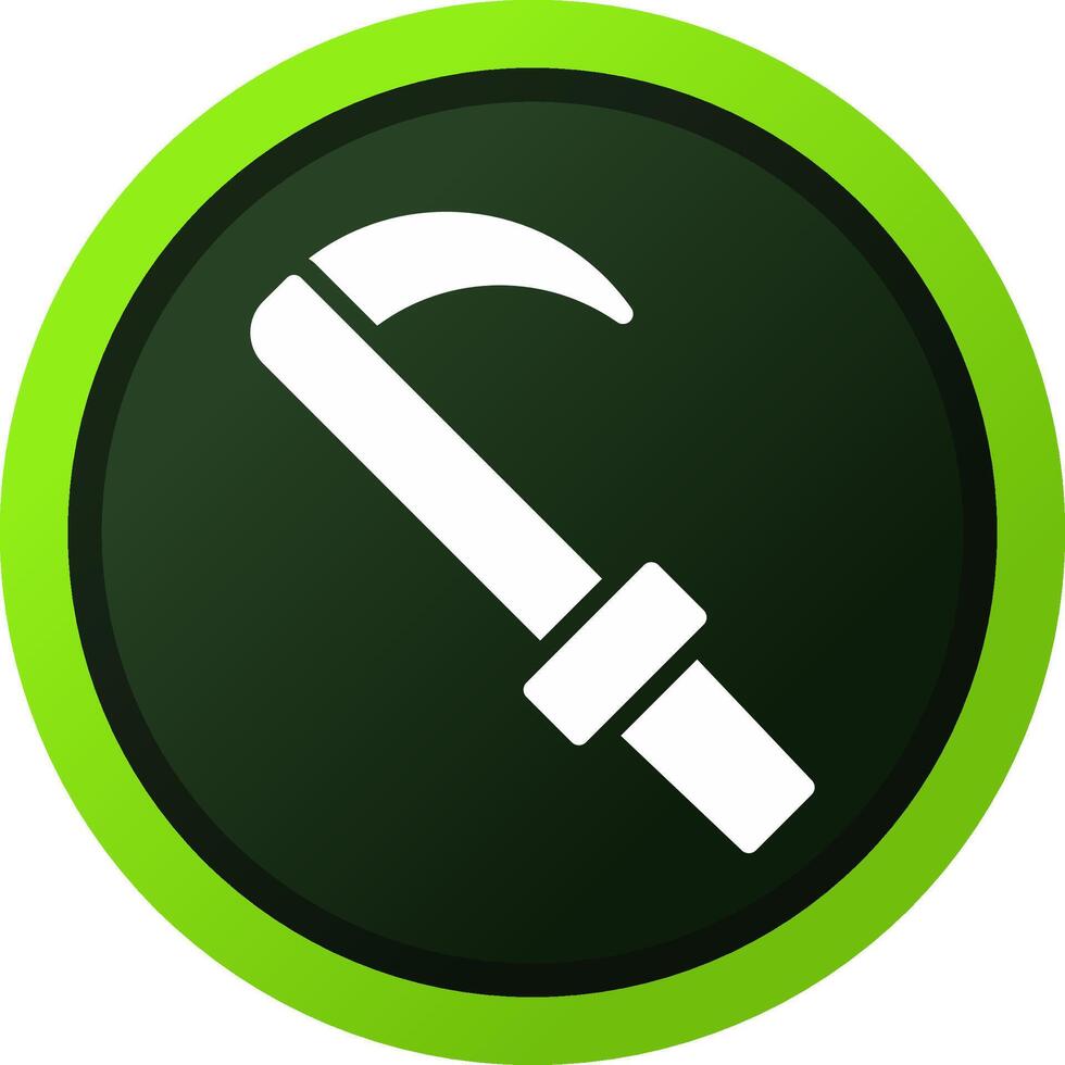 Scythe Creative Icon Design vector