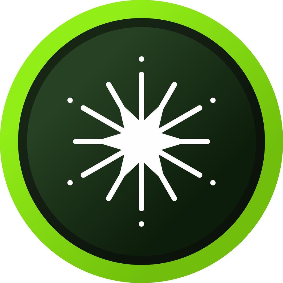 Star Creative Icon Design vector