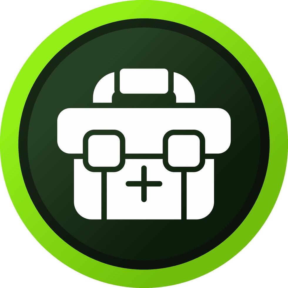 First Aid Kit Creative Icon Design vector