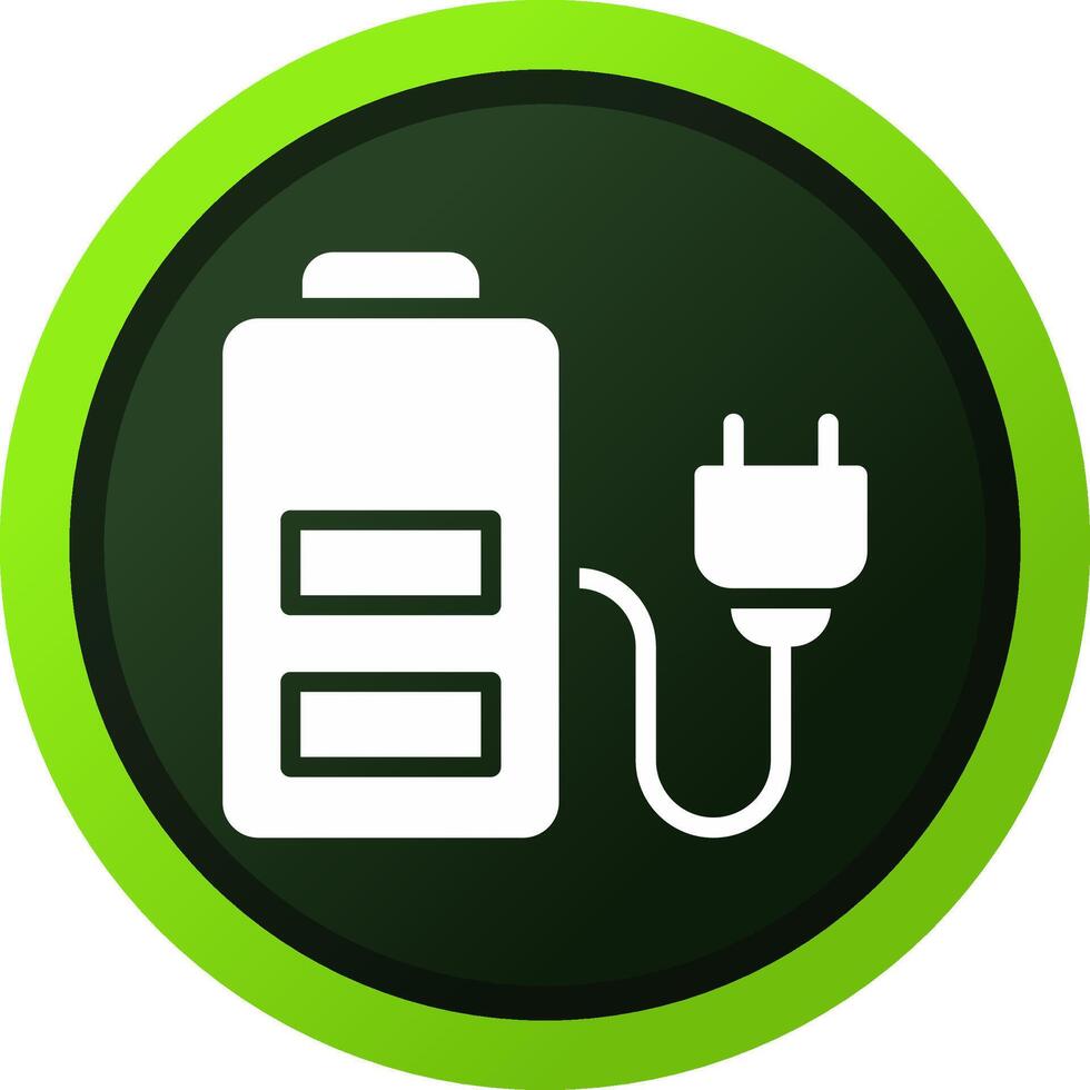 Charging Creative Icon Design vector