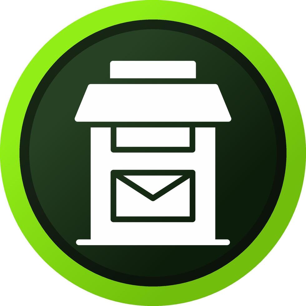 Postbox Creative Icon Design vector