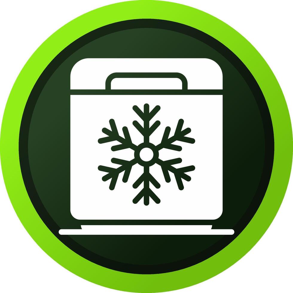 Freezer Creative Icon Design vector