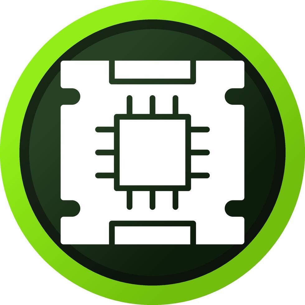 Processor Creative Icon Design vector