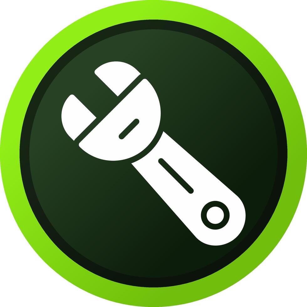 Wrench Creative Icon Design vector