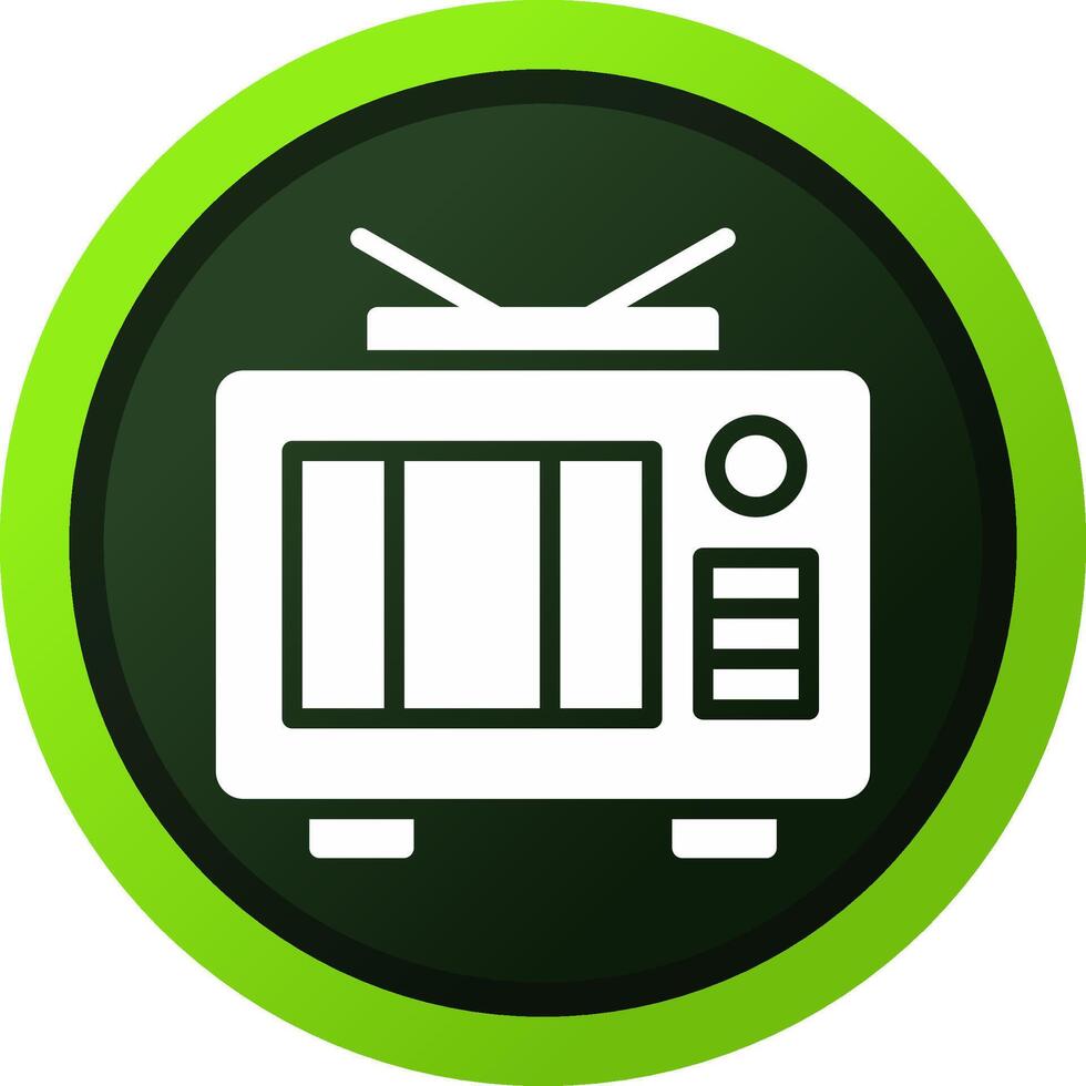 Tv Creative Icon Design vector