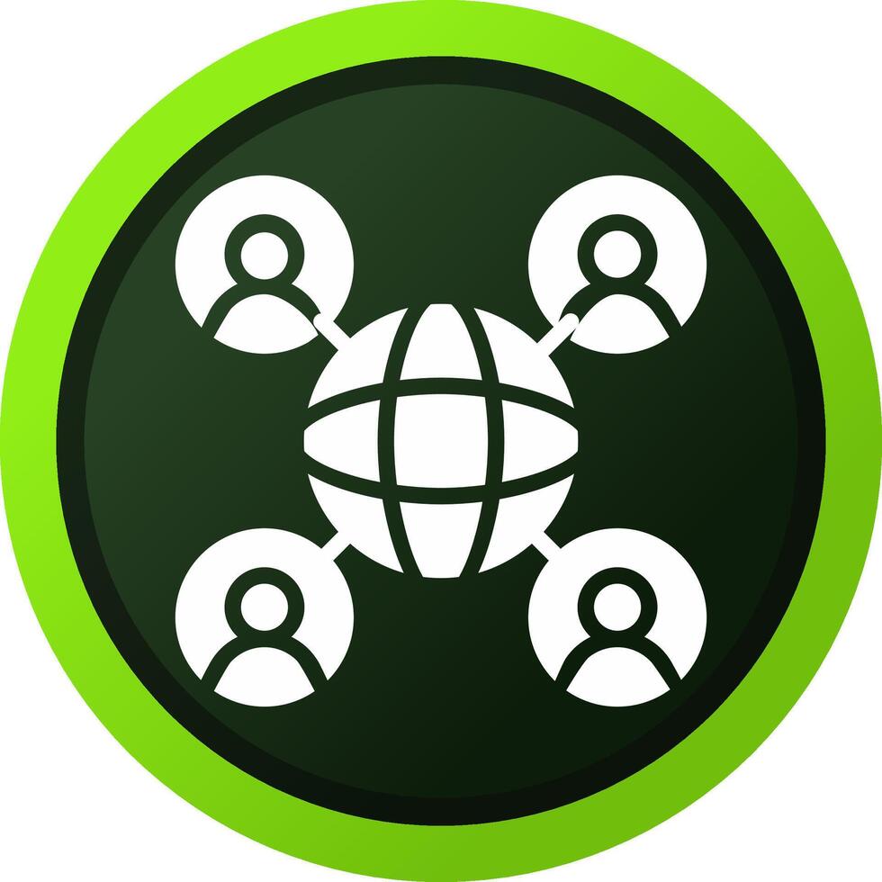 Social Network Creative Icon Design vector