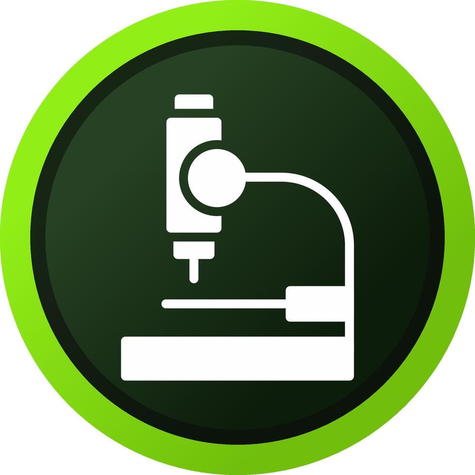 Microscope Creative Icon Design vector