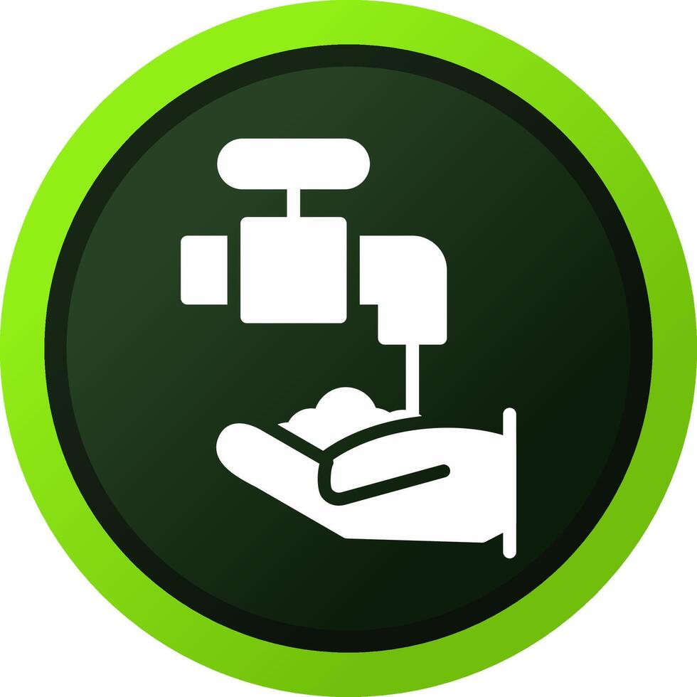 Handwash Creative Icon Design vector