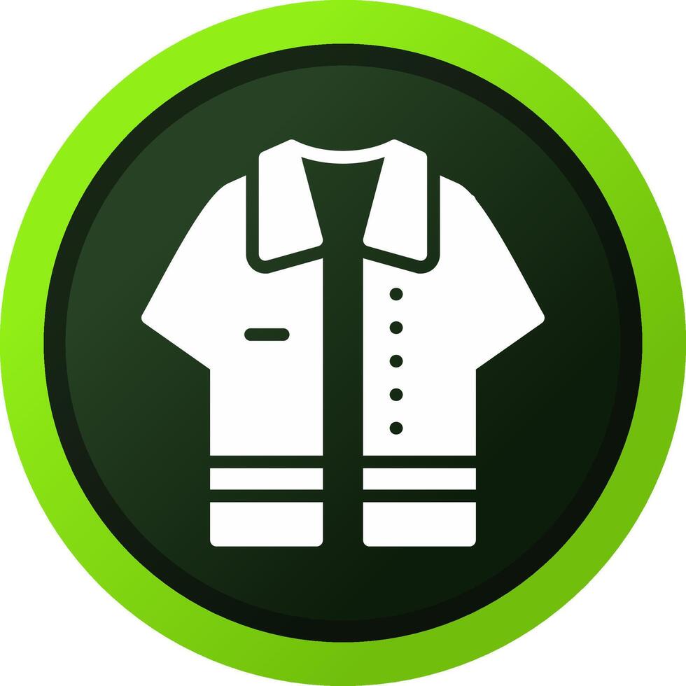 diseño de icono creativo de camisa vector