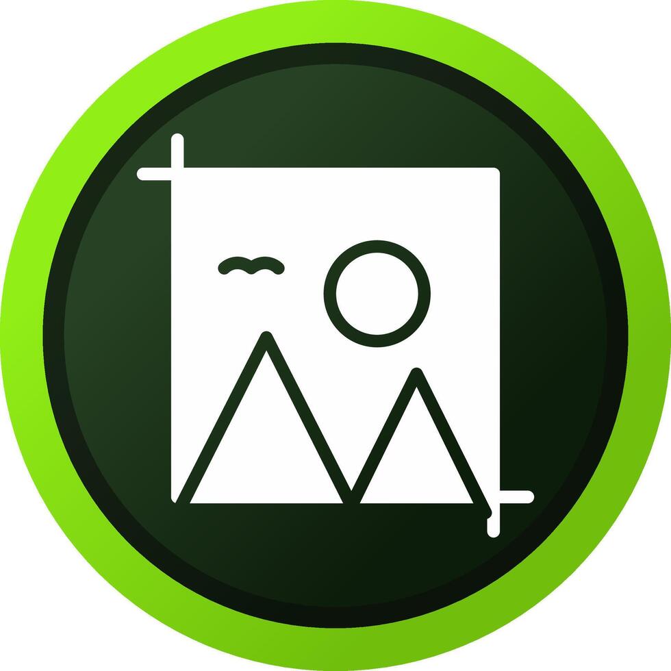 Crop Creative Icon Design vector