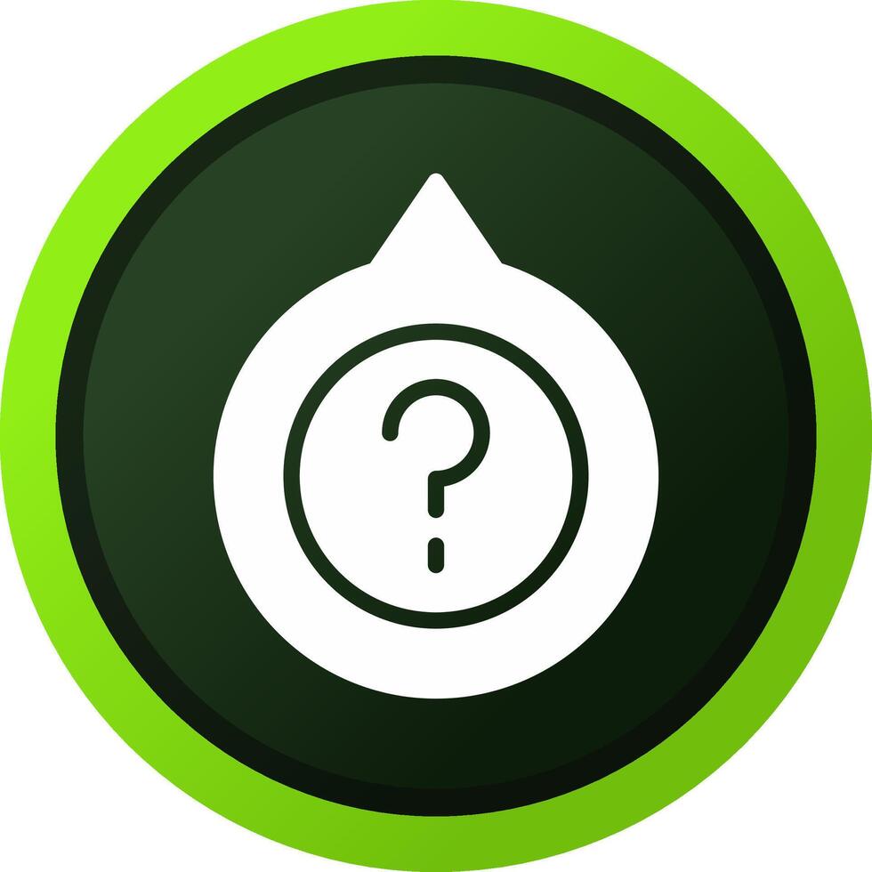 Question Creative Icon Design vector