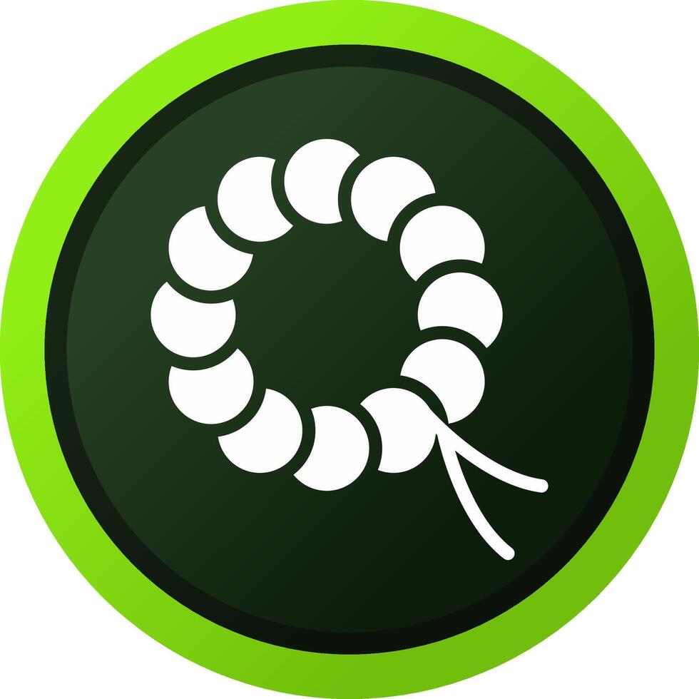 Rosary Creative Icon Design vector