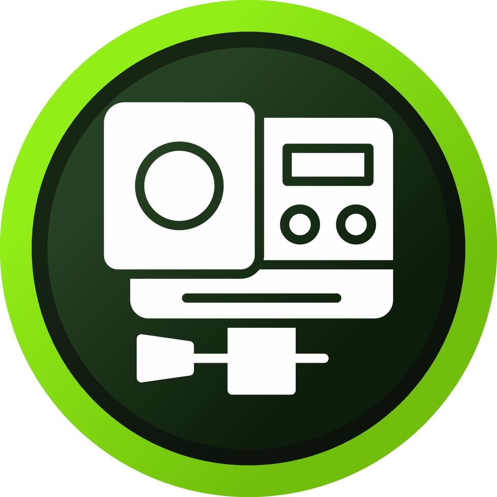 Action Camera Creative Icon Design vector