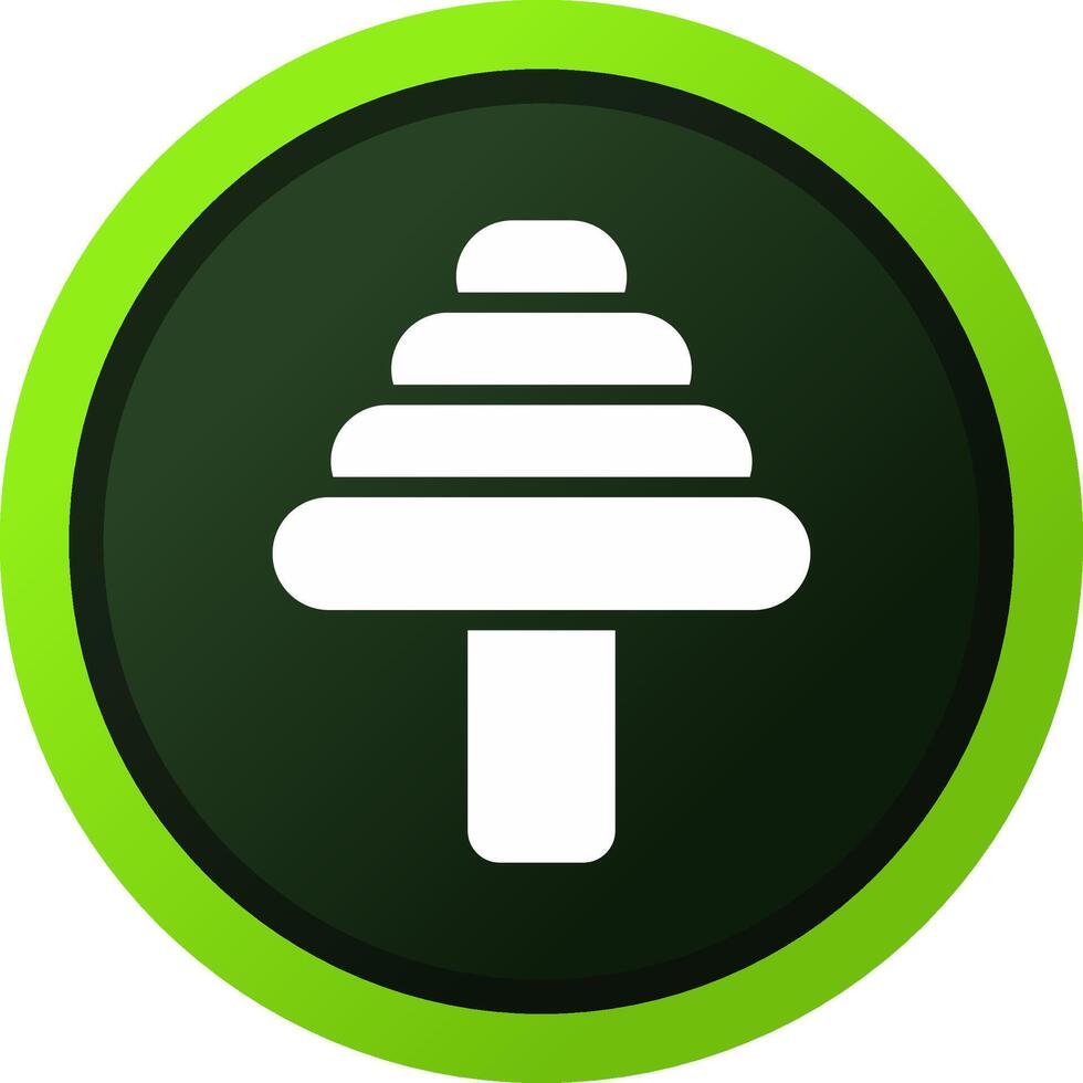 Edge Step Drill Creative Icon Design vector