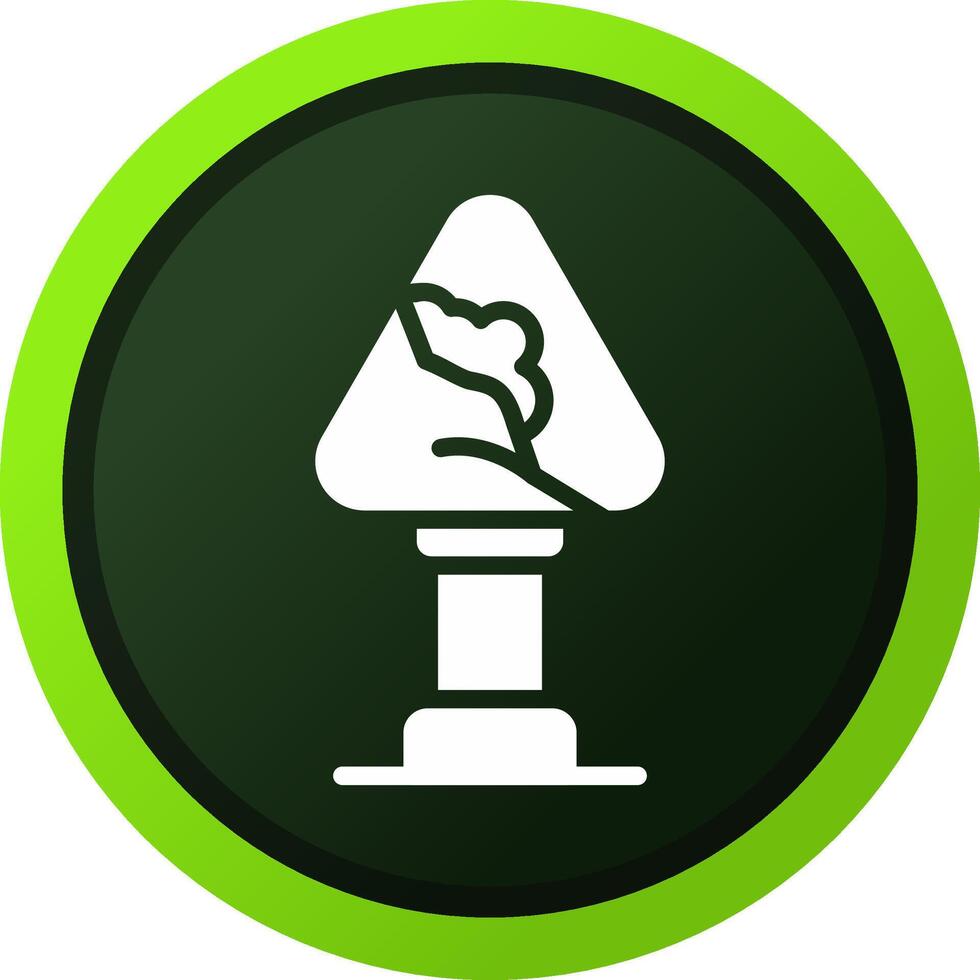Avalanche Sign Creative Icon Design vector