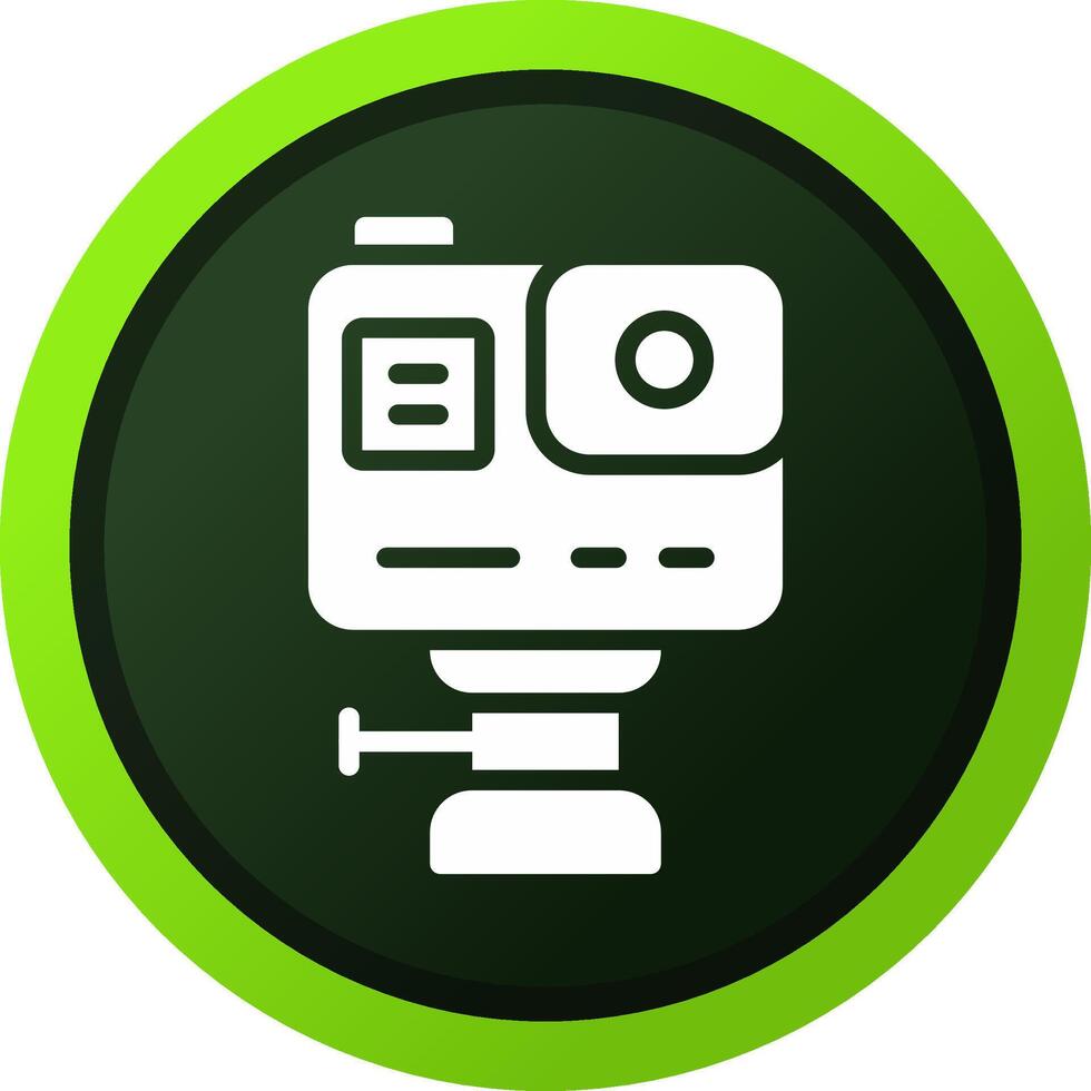Action Camera Creative Icon Design vector