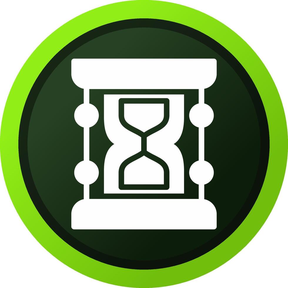 diseño de icono creativo de reloj de arena vector