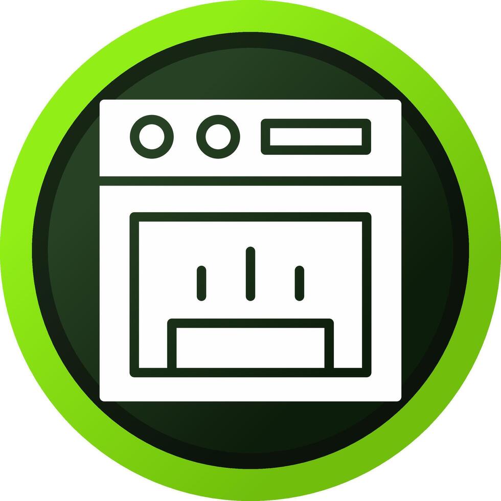 Stove Creative Icon Design vector