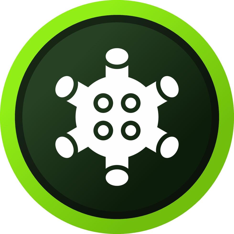 Virus Creative Icon Design vector