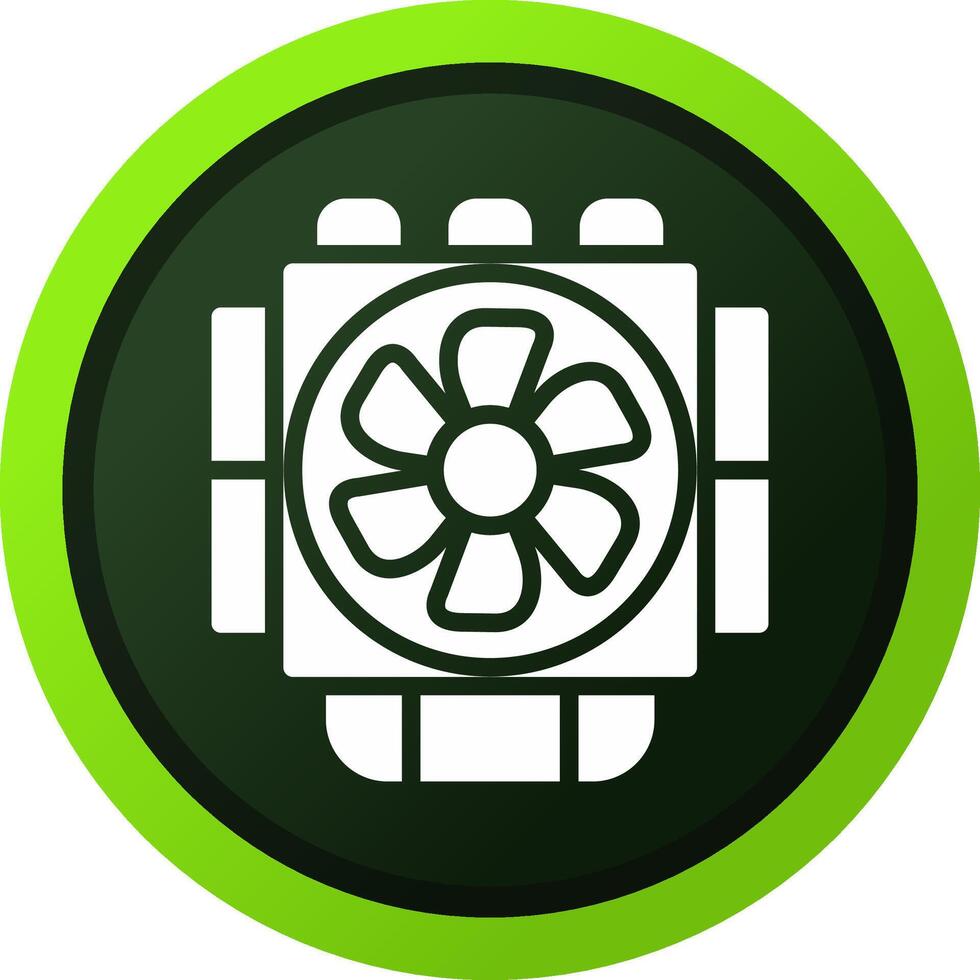 Heatsink Creative Icon Design vector