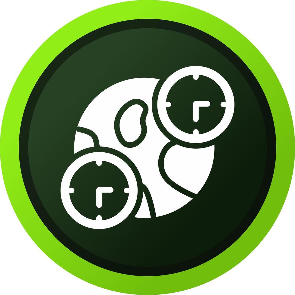 Jet Lag Creative Icon Design vector