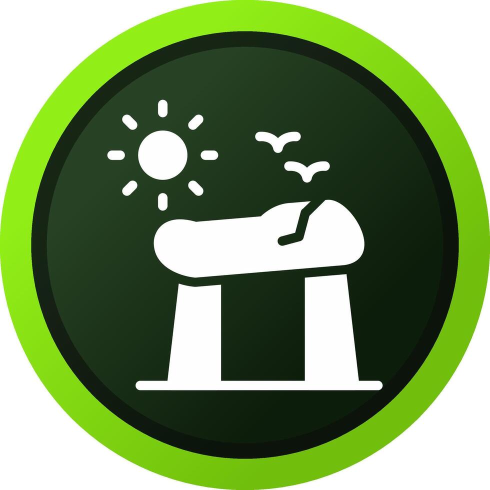 Stonehenge Creative Icon Design vector
