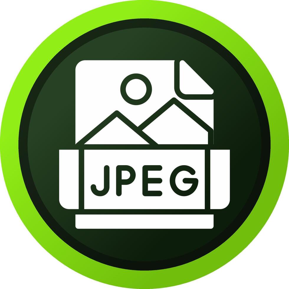 Jpeg Creative Icon Design vector