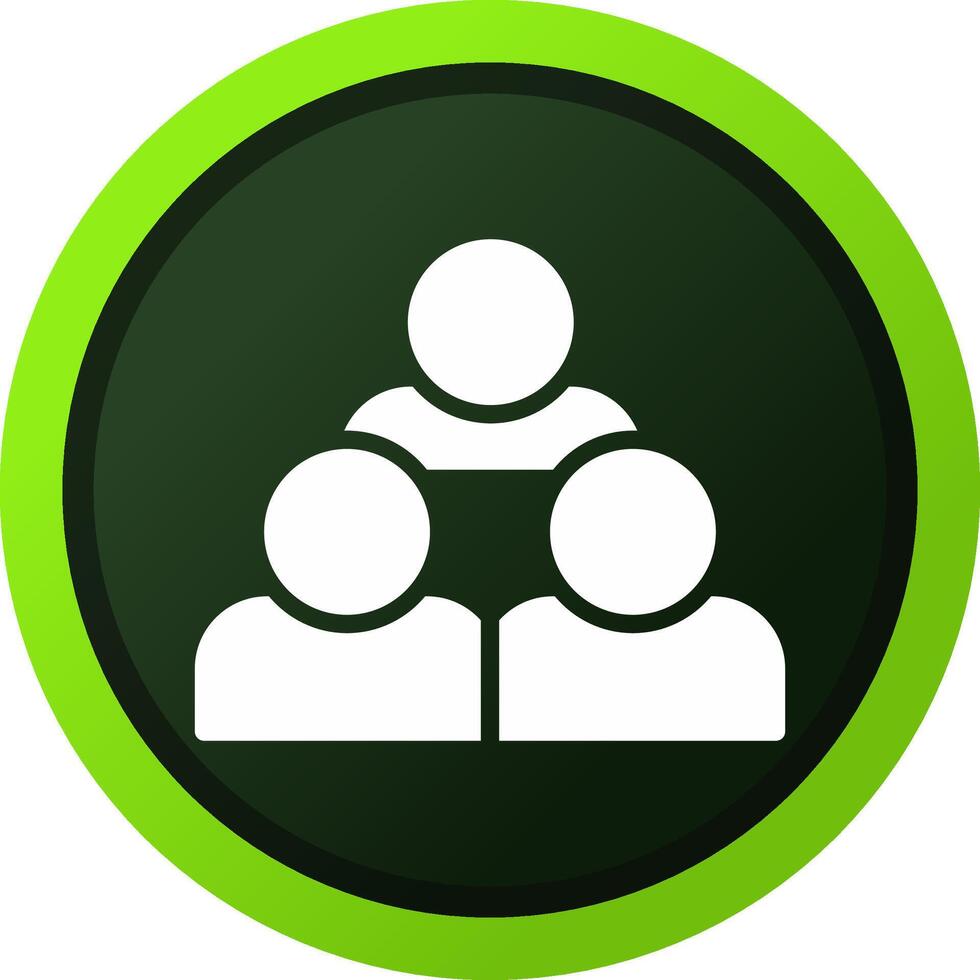 Audience Creative Icon Design vector