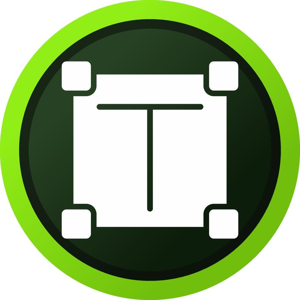 Text Box Creative Icon Design vector