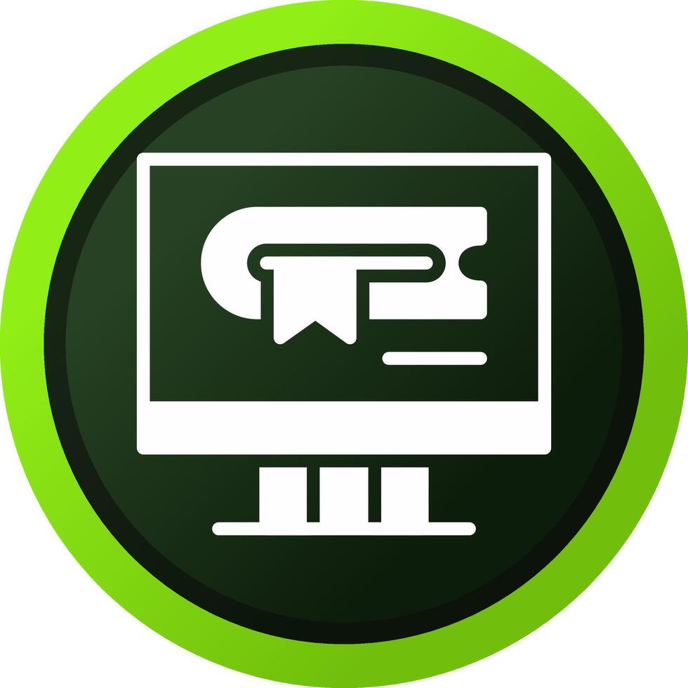 Online Education Creative Icon Design vector