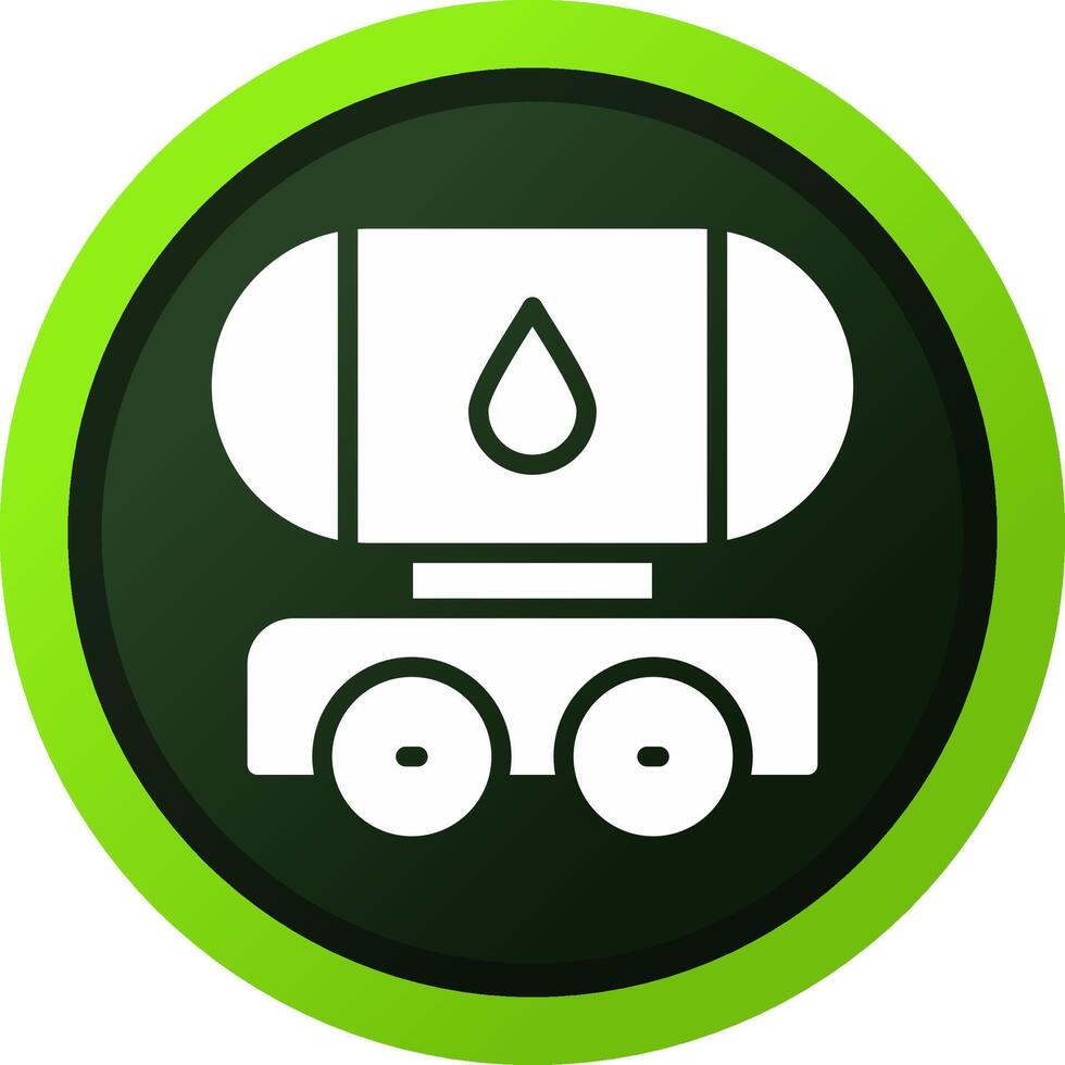 Tanker Creative Icon Design vector