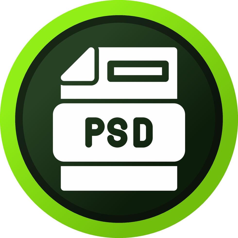 diseño de icono creativo de archivo psd vector