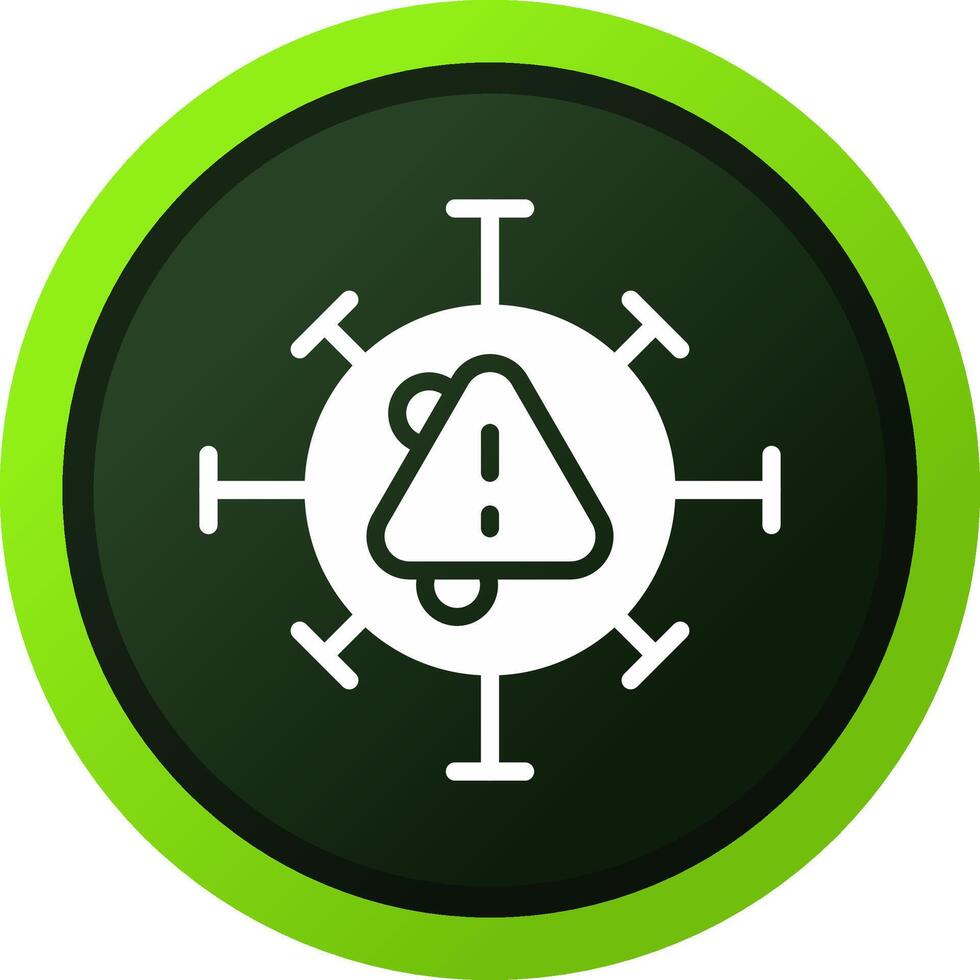 Virus Creative Icon Design vector
