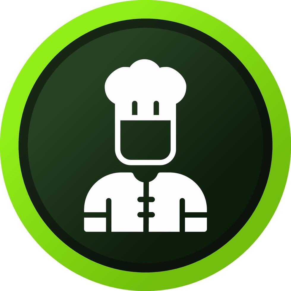 diseño de icono creativo de chef vector