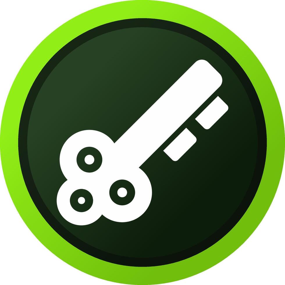 Door Key Creative Icon Design vector