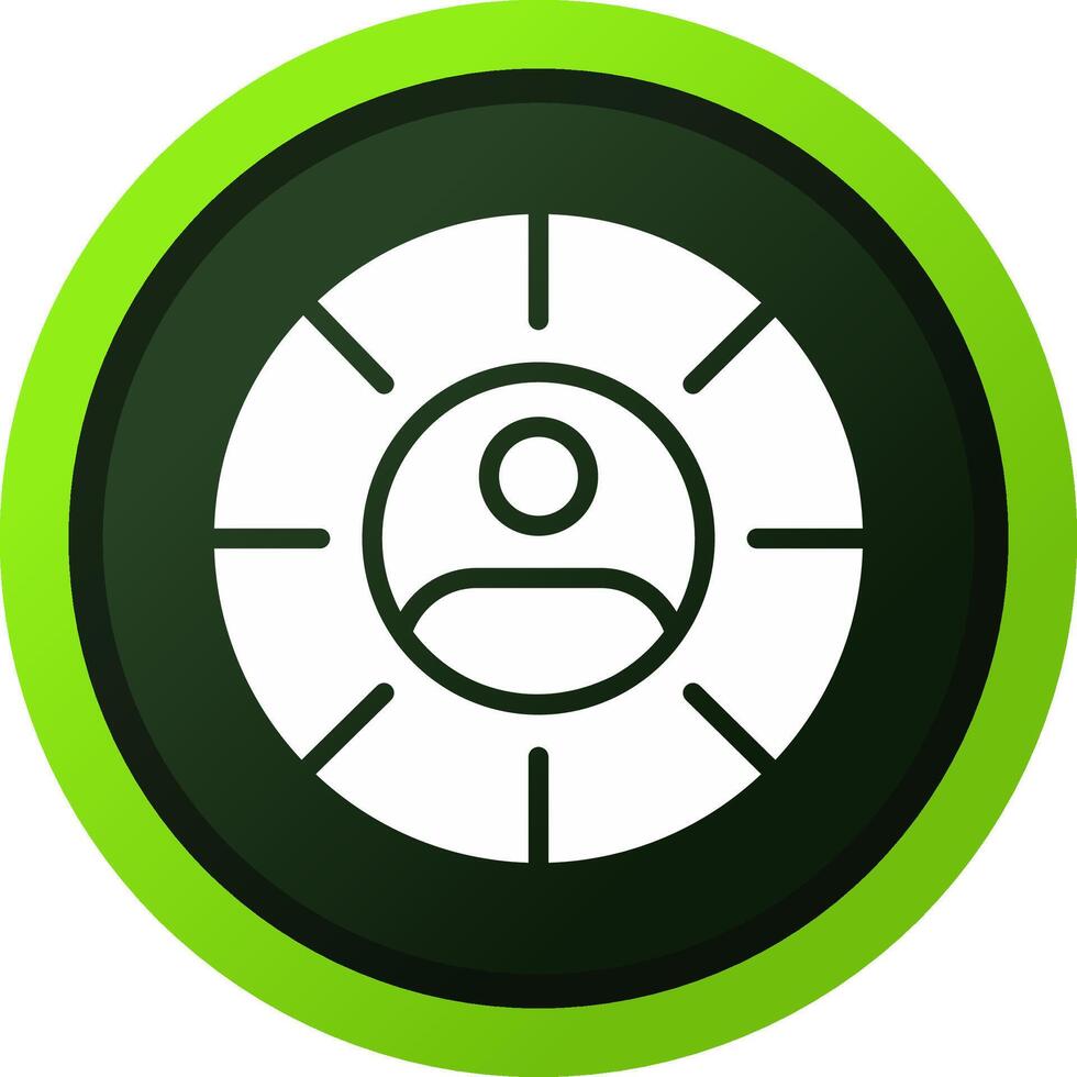 Targeting Creative Icon Design vector