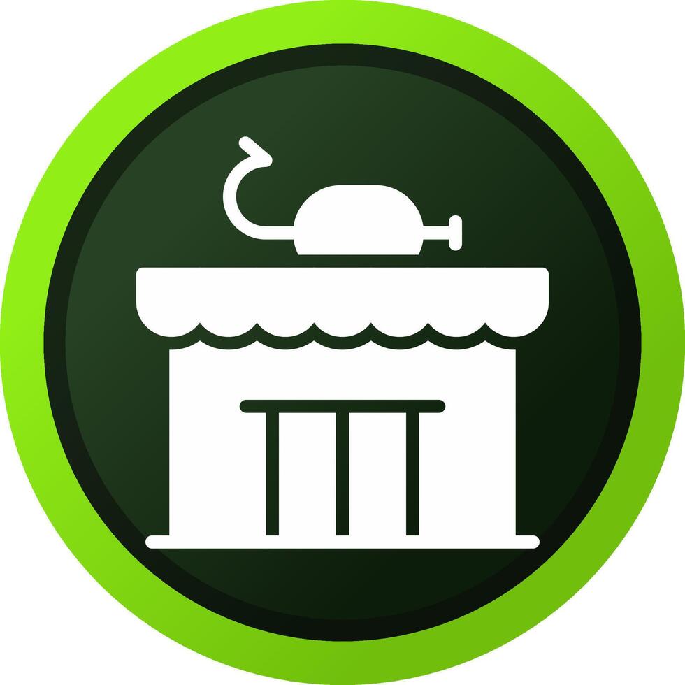 Bait Shop Creative Icon Design vector