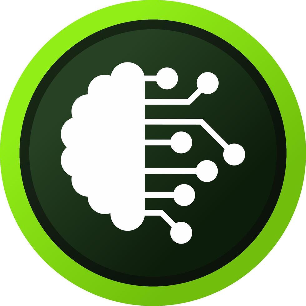 Neural Engineering Creative Icon Design vector