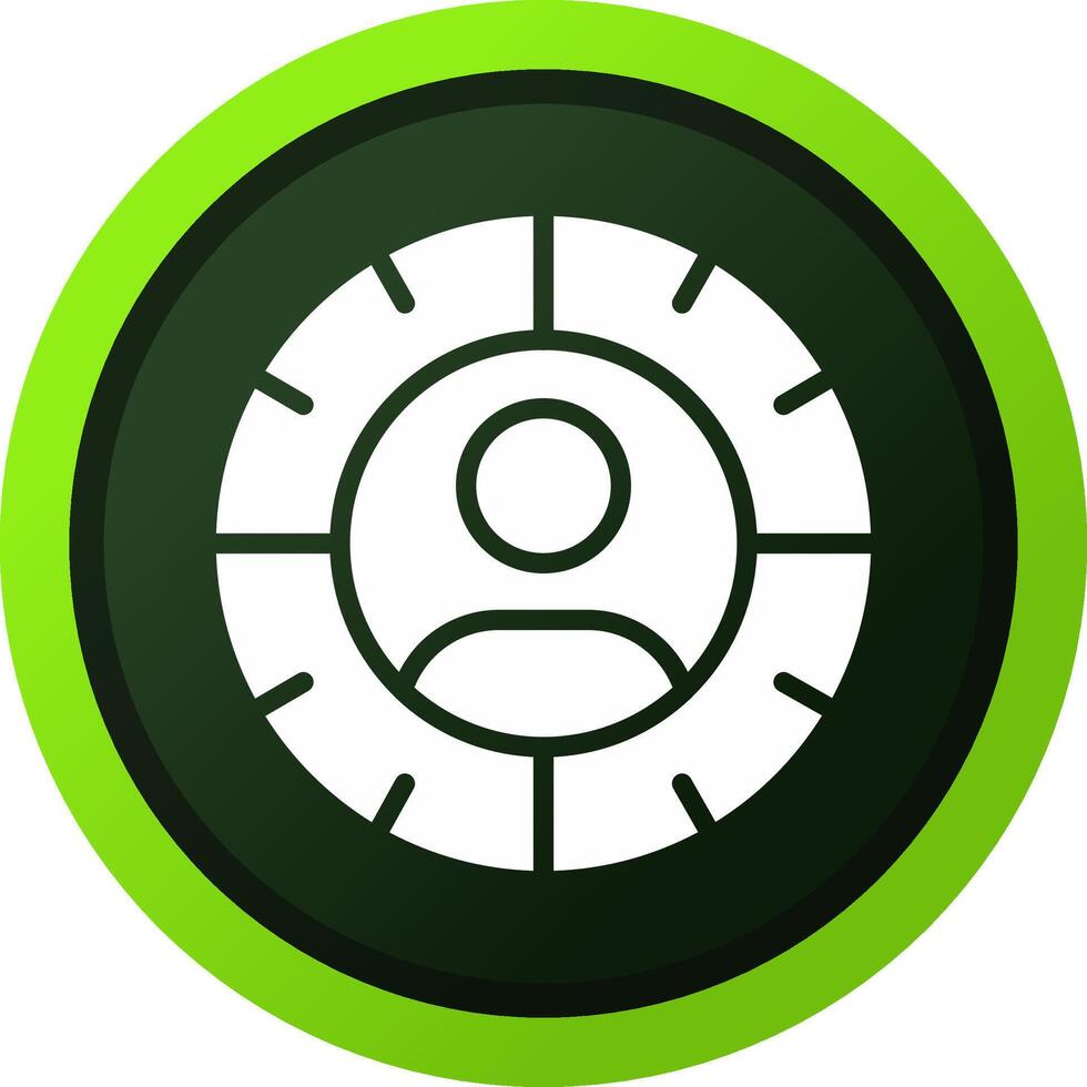 Target Audience Creative Icon Design vector