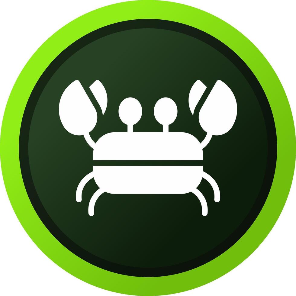 Crab Creative Icon Design vector